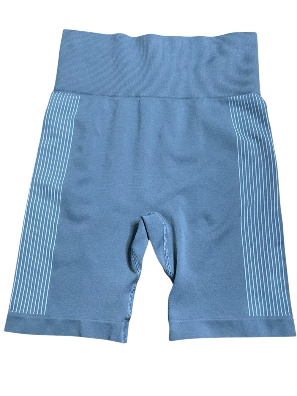 Bailey 44 Blue High-Waist Athletic Bike Shorts